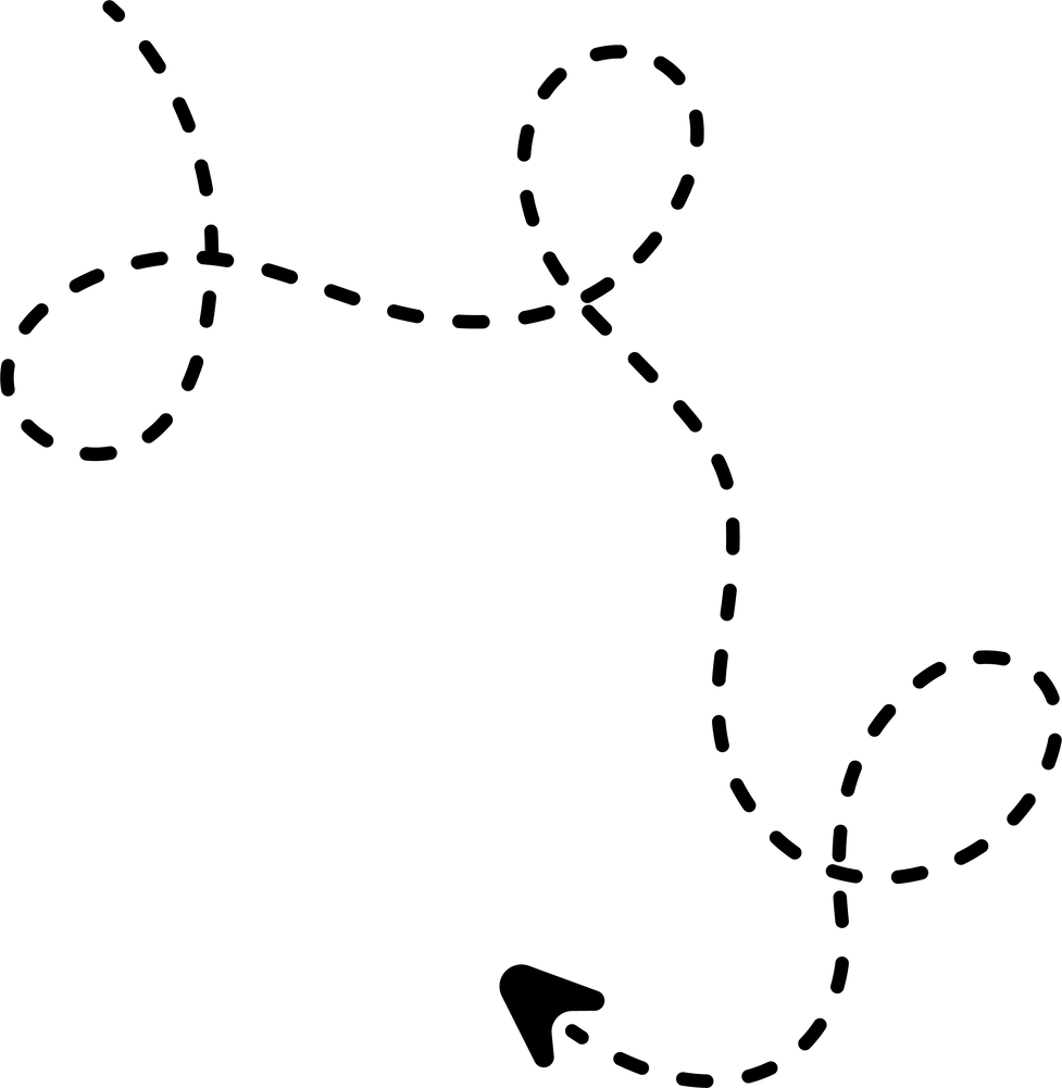 Dotted Left Arrow